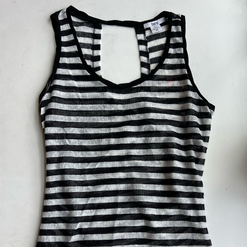 Black & White Bar III Tank